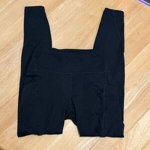 Ultra flirt black leggings, juniors xs, like new condition, 7/8 length